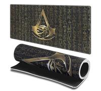 Head Case Designs sous Licence Officielle Assassin's Creed Logo Hiéroglyphes 3D Graphiques Origines 23.62 x 11.81 x 0.12 inches (600 x 300 mm) - L Tapis De Souris pour Jeux Bureau PC Clavier