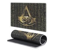Head Case Designs sous Licence Officielle Assassin's Creed Logo Hiéroglyphes 3D Graphiques Origines 9.84 x 11.81 x 0.12 inches (250 x 300 mm) - S Tapis De Souris pour Jeux Bureau PC Clavier