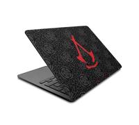 Head Case Designs sous Licence Officielle Assassin's Creed Logotype Rouge Graphismes D'Ombres Vinyle Autocollant Peau Autocollant Compatible avec MacBook Air 13.6" A2681/A3113/A3240 2022/2024/2025