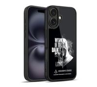 Head Case Designs sous Licence Officielle Assassin's Creed Moitié Héritage Typographie Coque en Gel renforcée [Protection de Qualité Militaire] Compatible avec Apple iPhone 16