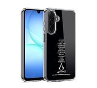 Head Case Designs sous Licence Officielle Assassin's Creed Noms Héritage Typographie Coque en Gel [Protection de Qualité Militaire] Compatible avec Samsung Galaxy A17 4G / 5G