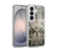 Head Case Designs sous Licence Officielle Assassin's Creed Sculpture Odyssée Art oque en Gel [Protection de Qualité Militaire] Compatible avec Samsung Galaxy S26 Plus