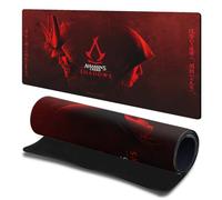 Head Case Designs sous Licence Officielle Assassin's Creed Yasuke Et Naoe Graphismes D'Ombres 23.62 x 11.81 x 0.12 inches (600 x 300 mm) - L Tapis De Souris pour Jeux Bureau PC Clavier