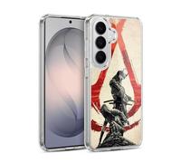 Head Case Designs sous Licence Officielle Assassin's Creed Yasuke Et Naoe Graphismes D'Ombres Coque en Gel [Protection de Qualité Militaire] Compatible avec Samsung Galaxy S26 Plus