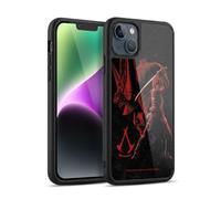 Head Case Designs sous Licence Officielle Assassin's Creed Yasuke Naoe Red Graphismes D'Ombres Coque en Gel renforcée [Protection de Qualité Militaire] Compatible avec Apple iPhone 14 Plus