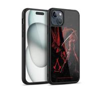 Head Case Designs sous Licence Officielle Assassin's Creed Yasuke Naoe Red Graphismes D'Ombres Coque en Gel renforcée [Protection de Qualité Militaire] Compatible avec Apple iPhone 15 Plus