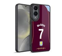 Head Case Designs sous Licence Officielle Aston Villa FC John McGinn 2025/26 Joueurs Maillot Domicile 2e Groupe Coque en Gel renforcée [Qualité Militaire] Compatible avec Samsung Galaxy S25 Edge