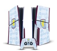 Head Case Designs Sous Licence Officielle Aston Villa FC Third 2026/27 Blason Kit Vinyle Autocollant De Jeu Peau Compatible avec Sony PlayStation 5 PS5 Slim Disc Edition Console & DualSense Controller