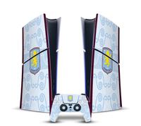 Head Case Designs sous Licence Officielle Aston Villa FC Third 2026/27 Blason Kit Vinyle Autocollant De Jeu Peau Compatible avec PlayStation 5 PS5 Slim Digital Edition Console & DualSense Controller