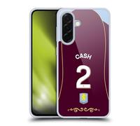 Head Case Designs sous Licence Officielle Aston Villa Football Club Matty Cash 2025/26 Joueurs Maillot Domicile 1er Groupe Coque en Gel [Qualité Militaire] Compatible avec Samsung Galaxy A36 5G