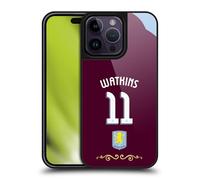 Head Case Designs sous Licence Officielle Aston Villa Football Club Ollie Watkins 2025/26 Joueurs Home Kit Coque en Gel renforcée [Qualité Militaire] Compatible avec Apple iPhone 14 Pro Max