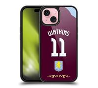 Head Case Designs sous Licence Officielle Aston Villa Football Club Ollie Watkins 2025/26 Joueurs Home Kit Coque en Gel renforcée [Protection de Qualité Militaire] Compatible avec Apple iPhone 15