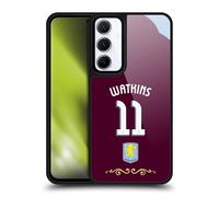 Head Case Designs sous Licence Officielle Aston Villa Football Club Ollie Watkins 2025/26 Joueurs Home Kit Coque en Gel renforcée [Qualité Militaire] Compatible avec Samsung Galaxy A55 5G