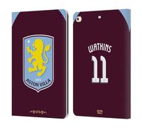 Head Case Designs sous Licence Officielle Aston Villa Football Club Ollie Watkins 2025/26 Joueurs Home Kit Étui Portefeuille en Cuir Compatible avec Apple iPad 9.7 2017 / iPad 9.7 2018