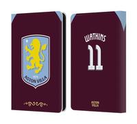 Head Case Designs sous Licence Officielle Aston Villa Football Club Ollie Watkins 2025/26 Joueurs Home Kit Étui Portefeuille en Cuir Compatible avec Amazon Kindle 11th Gen 6in 2022