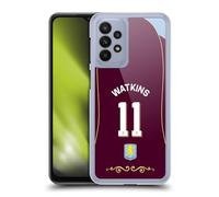Head Case Designs sous Licence Officielle Aston Villa Football Club Ollie Watkins 2025/26 Joueurs Maillot Domicile 1er Groupe Coque Dure pour l'arrière Compatible avec Samsung Galaxy A23 / 5G (2022)