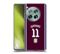 Head Case Designs sous Licence Officielle Aston Villa Football Club Ollie Watkins Kit Joueur 2024/25 avec Blason Coque en Gel [Protection de Qualité Militaire] Compatible avec OnePlus 12