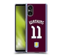 Head Case Designs sous Licence Officielle Aston Villa Football Club Ollie Watkins Kit Joueur 2024/25 avec Blason Coque en Gel [Protection de Qualité Militaire] Compatible avec Sony Xperia 5 V 5G
