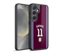 Head Case Designs sous Licence Officielle Aston Villa Football Club Ollie Watkins Kit Joueur 2024/25 avec Blason Coque en Gel renforcée [Qualité Militaire] Compatible avec Samsung Galaxy S24 5G