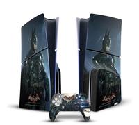 Head Case Designs sous Licence Officielle Batman Arkham Knight Batman Graphiques Vinyle Autocollant De Jeu Peau Compatible avec Sony PlayStation 5 PS5 Slim Disc Edition Console & DualSense Controller