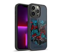 Head Case Designs sous Licence Officielle Batman Arkham Knight Bienvenue à Gotham Graphiques Coque en Gel renforcée [Protection de Qualité Militaire] Compatible avec Apple iPhone 13 Pro