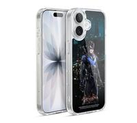 Head Case Designs sous Licence Officielle Batman Arkham Knight Nightwing Caractères Coque en Gel [Protection de Qualité Militaire] Compatible avec Apple iPhone 17 Et Compatible avec MagSafe