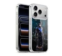 Head Case Designs sous Licence Officielle Batman Arkham Knight Nightwing Caractères Coque en Gel [Protection de Qualité Militaire] Compatible avec Apple iPhone 17 Pro Et Compatible avec MagSafe