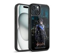 Head Case Designs sous Licence Officielle Batman Arkham Knight Nightwing Caractères Coque en Gel renforcée [Protection de Qualité Militaire] Compatible avec Apple iPhone 15