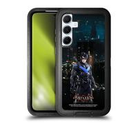 Head Case Designs sous Licence Officielle Batman Arkham Knight Nightwing Caractères Étui Antichoc Ultra-Blindé Compatible avec Samsung Galaxy A55 5G