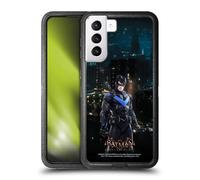 Head Case Designs sous Licence Officielle Batman Arkham Knight Nightwing Caractères Étui Antichoc Ultra-Blindé Compatible avec Samsung Galaxy S21+ 5G