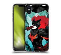 Head Case Designs sous Licence Officielle Batman DC Comics # 9 Nouvelle 52 Couverture Batwoman Coque en Gel [Qualité Militaire] Compatible avec Apple iPhone X/iPhone XS Et Compatible avec MagSafe