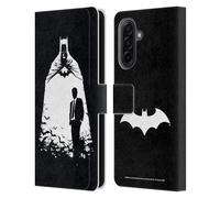 Head Case Designs sous Licence Officielle Batman DC Comics Alter Ego Bats Dualité Étui Portefeuille en Cuir Compatible avec Samsung Galaxy A17 4G / 5G