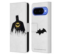 Head Case Designs sous Licence Officielle Batman DC Comics Alter Ego Paysage Urbain 2 Dualité Étui Portefeuille en Cuir Compatible avec Google Pixel 10