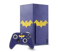 Head Case Designs Sous Licence Officielle Batman DC Comics Batgirl Logos Et Bandes Dessinées Enveloppement De Console De Jeu Et Skins Pour Manette De Jeu Ensemble compatible avec Xbox Series X