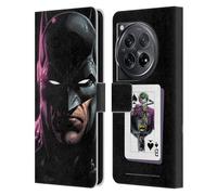 Head Case Designs sous Licence Officielle Batman DC Comics Batman Three Jokers Coque en Cuir à Portefeuille Compatible avec OnePlus 12