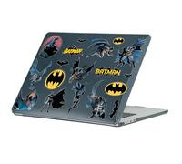 Head Case Designs sous Licence Officielle Batman DC Comics Character Art and Logos Graphics Coque Noir Pailleté Compatible avec MacBook Air 13.6" M2 A2681/M3 A3113/M4 A3240 2022/2024/2025