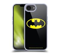 Head Case Designs sous Licence Officielle Batman DC Comics Classique Logos Coque en Gel [Protection de Qualité Militaire] Compatible avec Apple iPhone 16e / iPhone 17e Et Compatible avec MagSafe