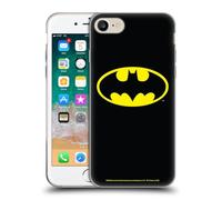 Head Case Designs sous Licence Officielle Batman DC Comics Classique Logos Coque en Gel [Qualité Militaire] Compatible avec Apple iPhone 7/8 / SE 2020 & 2022 Et Compatible avec MagSafe