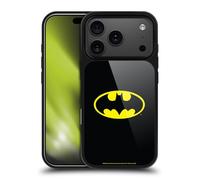 Head Case Designs sous Licence Officielle Batman DC Comics Classique Logos Coque en Gel renforcée [Protection de Qualité Militaire] Compatible avec Apple iPhone 17 Pro