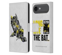 Head Case Designs sous Licence Officielle Batman DC Comics Collage 80e Anniversaire Étui Portefeuille en Cuir Compatible avec Apple iPhone 17 Air