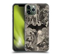 Head Case Designs sous Licence Officielle Batman DC Comics Collage de Logo en détresse Hush Coque Dure pour l'arrière Compatible avec Apple iPhone 11 Pro
