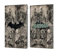 Head Case Designs sous Licence Officielle Batman DC Comics Collage de Logo en détresse Hush Étui Portefeuille en Cuir Compatible avec Apple iPad 10.2 2019/2020/2021