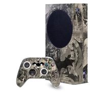 Head Case Designs Sous Licence Officielle Batman DC Comics Collage Distressed Logos And Comic Book Enveloppement De Console De Jeu Et Skins Pour Manette compatible avec Xbox Series S Console & Controller Bundle