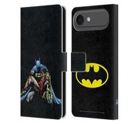 Head Case Designs sous Licence Officielle Batman DC Comics Death in The Family Couvertures Célèbres De Livre Comique Étui Portefeuille en Cuir Compatible avec Apple iPhone 17 Air