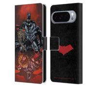 Head Case Designs sous Licence Officielle Batman DC Comics Et Les Hors-la-Loi # 17 Red Hood Étui Portefeuille en Cuir Compatible avec Google Pixel 10 Pro XL
