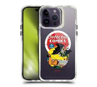 Head Case Designs sous Licence Officielle Batman DC Comics First Appearance 1939 Logos et Comics Étui Antichoc [Qualité Militaire] Compatible avec Apple iPhone 14 Pro Max et Compatible avec MagSafe