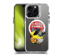 Head Case Designs sous Licence Officielle Batman DC Comics First Appearance 1939 Logos et Comics Étui Antichoc [Qualité Militaire] Compatible avec Apple iPhone 15 Pro Max et Compatible avec MagSafe