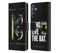 Head Case Designs sous Licence Officielle Batman DC Comics Joker Rivalité 80e Anniversaire Étui Portefeuille en Cuir Compatible avec Samsung Galaxy A15