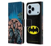 Head Case Designs sous Licence Officielle Batman DC Comics Knightfall Volume Un Couvertures Célèbres De Livre Comique Étui Portefeuille en Cuir Compatible avec Apple iPhone 17 Pro