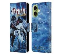 Head Case Designs sous Licence Officielle Batman DC Comics Le Batman Qui Rit Bandes Dessinées du 90e Anniversaire Étui Portefeuille en Cuir Compatible avec Apple iPhone 17